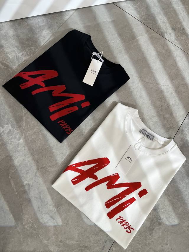 P160 Ami 2026 Spring/Summer New Unisex Short-Sleeve T-Shirt, Latest Exclusive On