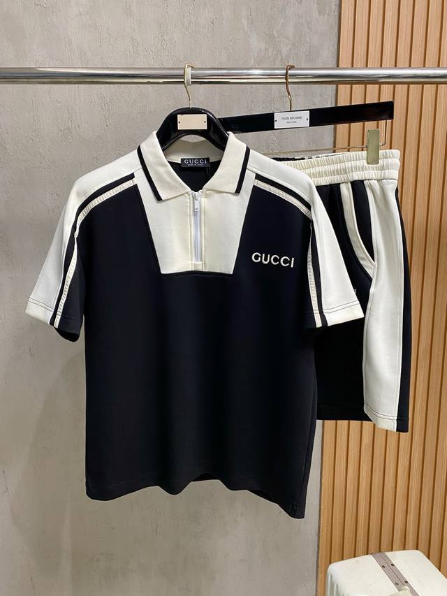 P380 Gucci 2026 Spring/Summer New Arrival, Unisex, Classic Design Short-Sleeve T