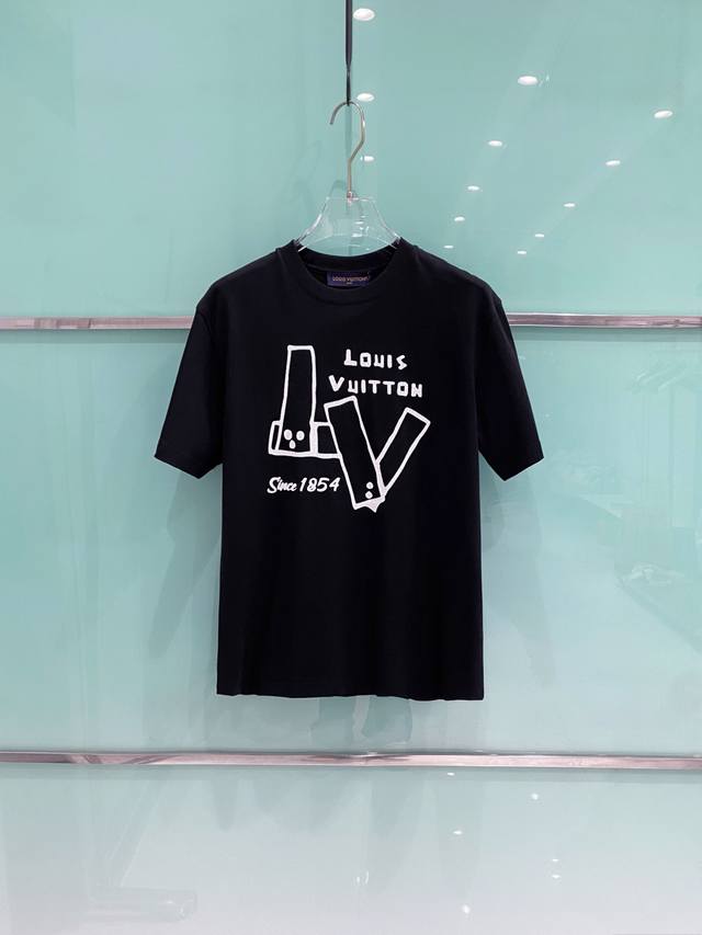 P160 Lv 2026Ss Spring/Summer New Arrival - Latest Short-Sleeve Crew Neck T-Shirt