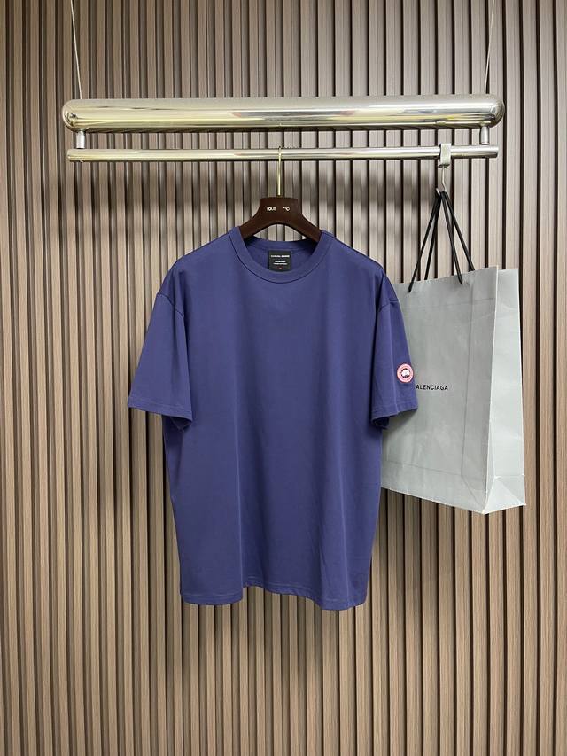 P160 Canadagoose 2026 Spring/Summer Men's Crew Neck Short Sleeve T-Shirt. Made w