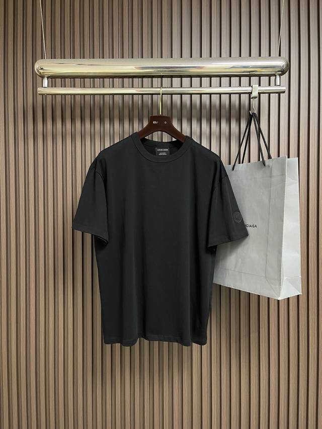 P160 Canada Goose 2026 Spring/Summer Men's Crew Neck Short Sleeve T-Shirt. Made