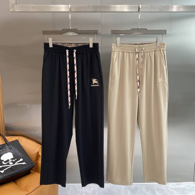 Baja 2026 New Arrival - High-End Casual Pants with Elastic Waist! Luxurious bran