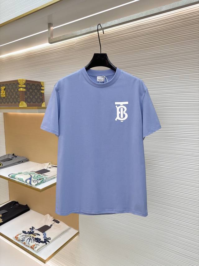 P100 Burberry New Short-Sleeve T-Shirt - Complete with tags, original fabric, cu