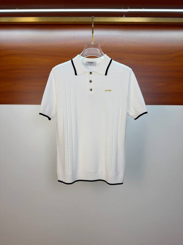 P230 Chanel 2026 Spring/Summer New Men's Premium Knit Short-Sleeve T-Shirt, feat