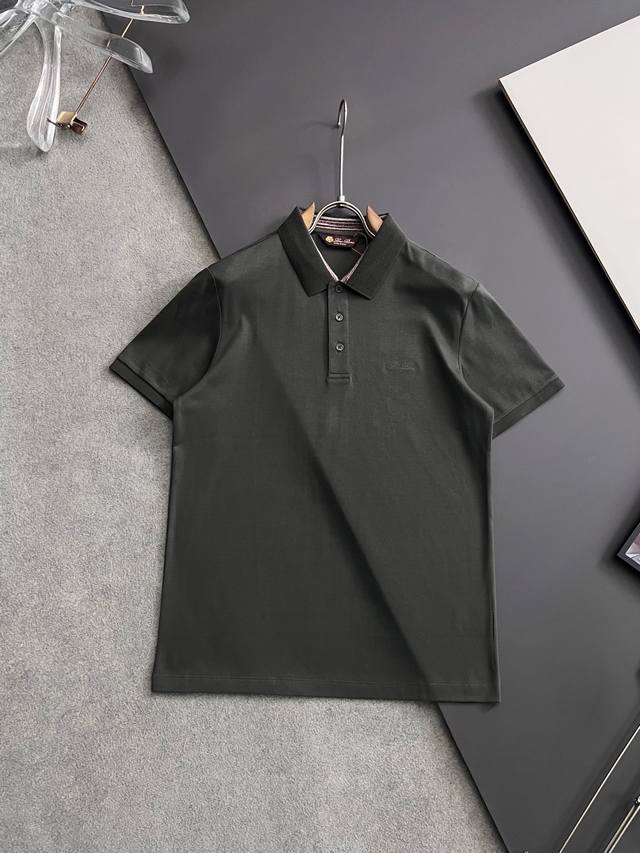 P220 Lp* New Spring/Summer Men's Short-Sleeve Polo Shirt, featuring the brand's