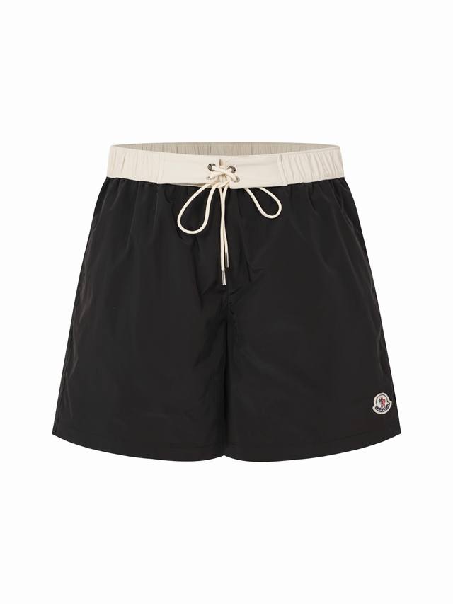 P150 Moncler Logo Drawstring Beach Shorts Original Version: Purchased and develo