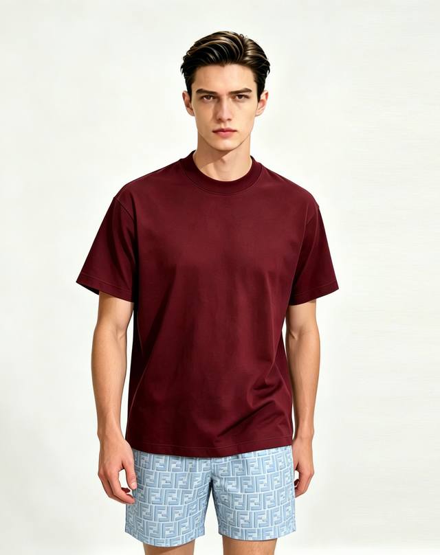 Featured item: P210 Fendi jacquard shorts, cotton and linen blend, lightweight a