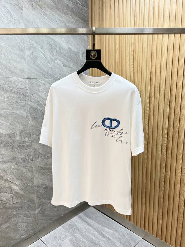 P140Dior 迪奥 2026春夏新品 三标齐全 纯棉短袖T恤 好货不用过多介绍 看细节 专柜码数：S-Xxl 175 140建议M