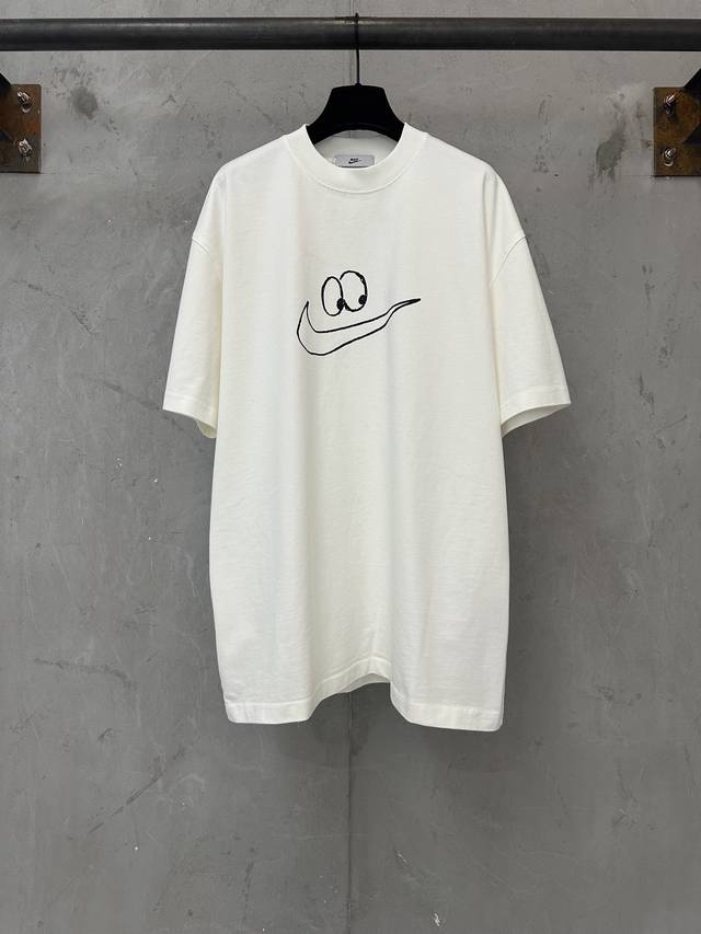 160 Nike By You New Arrival Jackson Wang's Hand-Painted Print Short-Sleeve T-Shi