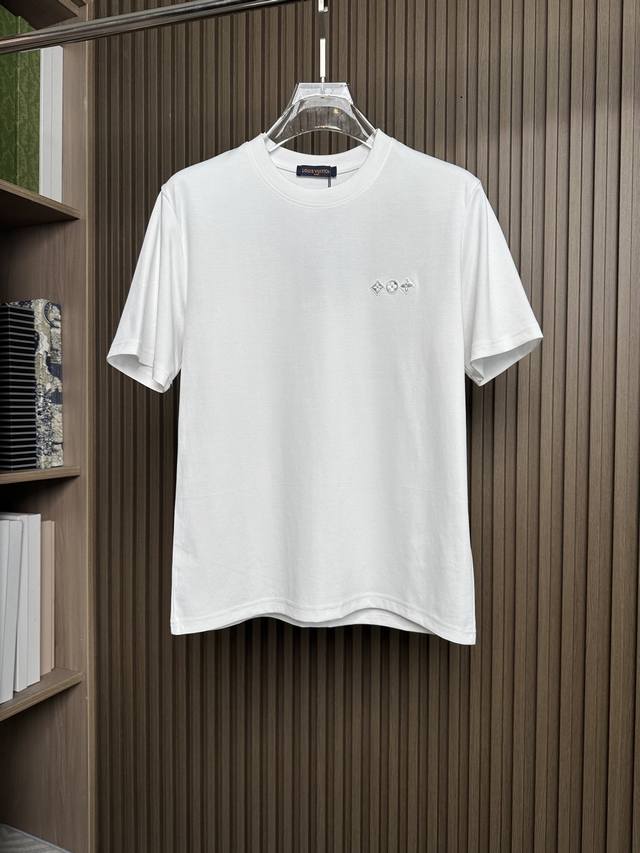 P170 White ~ LV Louis Vuitton 2026Ss New Crew Neck T-shirt,