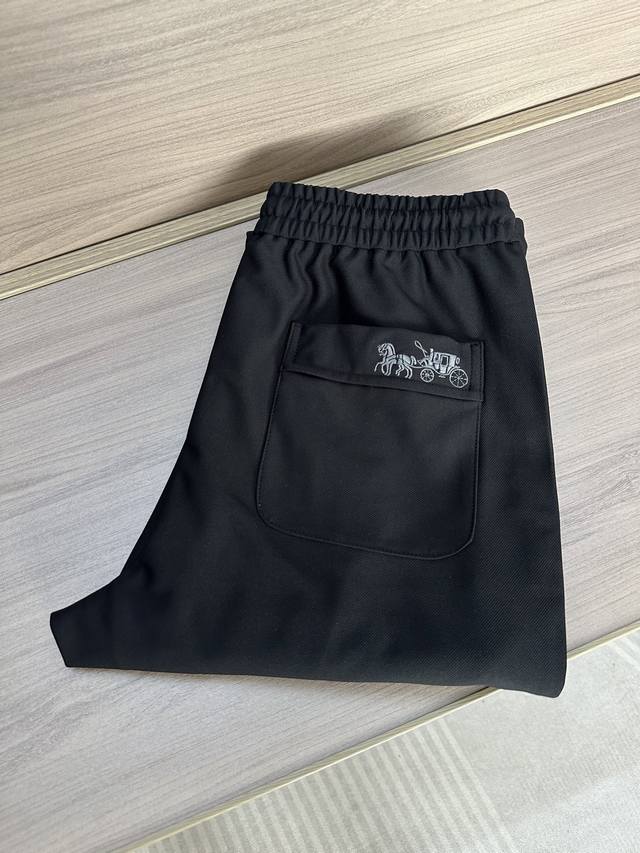 P260 Coa's new high-density technical cotton drawstring casual trousers, men's c