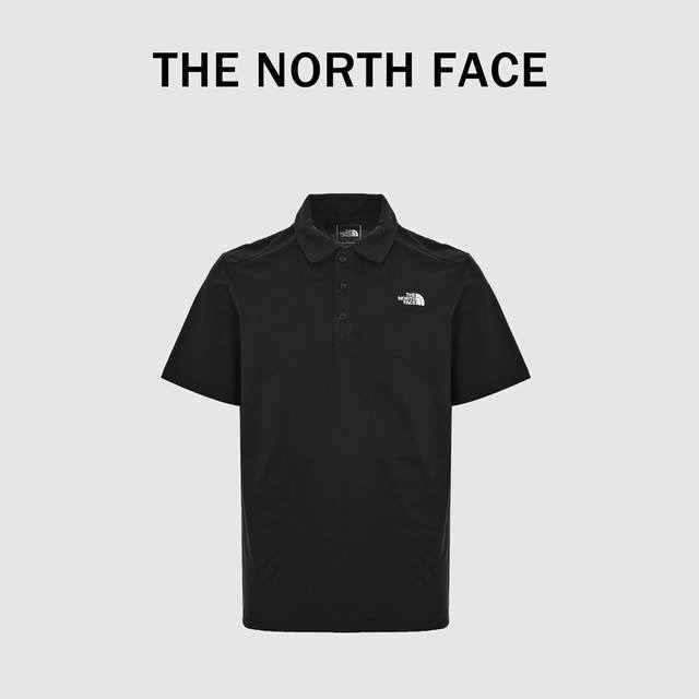 170 The North Face Tnf Logo Print Short-Sleeve Polo Shirt Customized main label