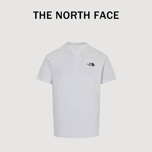 140 Thenorthface Summer New Classic Small Label Print Short-Sleeve T-Shirt The n