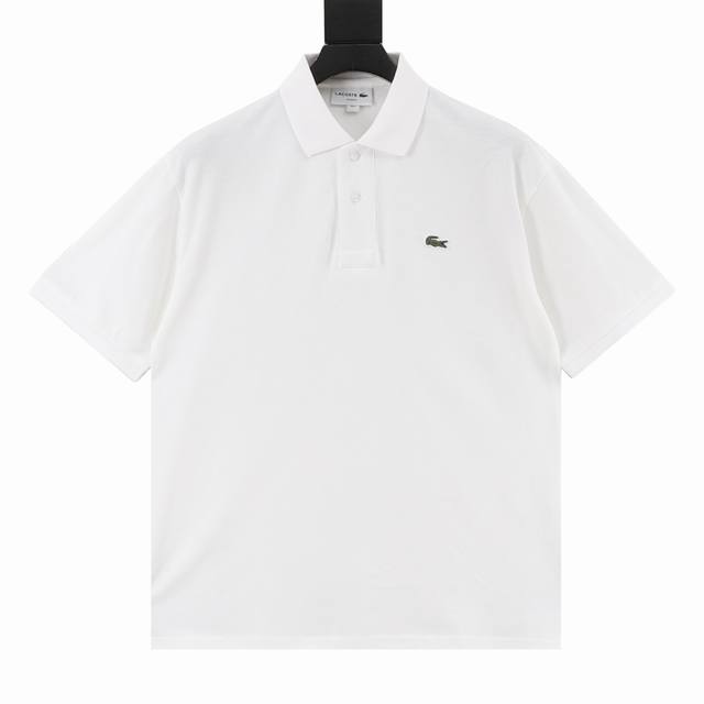 170 Lacoste 26Ss Classic Crocodile Embroidery Short-Sleeve Polo Shirt Top-Tier V