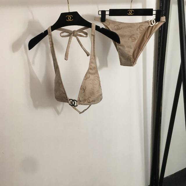 Style No. 20252431 Chanel* New Bikini Two-Piece Swimsuit Set, Chanel Logo Tie-Up