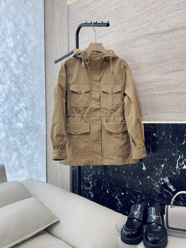 P620M2303# New Jacket Mon Monkie Quilted Slim Fit Zipper Windproof Jacket Black/