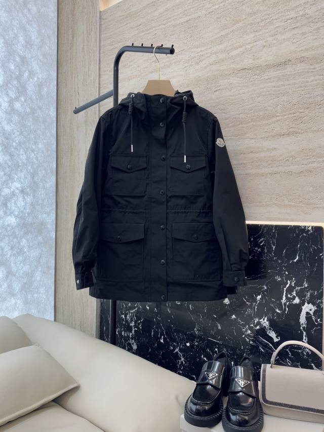 P620M2303# New Jacket P Mon Monchhik quilted slimming zip-up windproof jacket, b