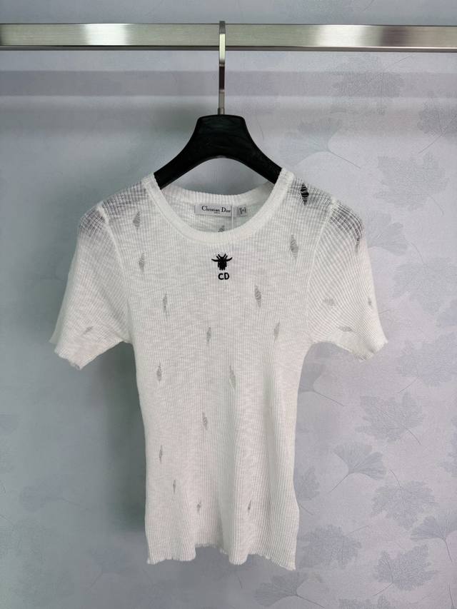 P200 Original Women's Knit Short-Sleeve Top with Packaging, Dio*26 Spring/Summer