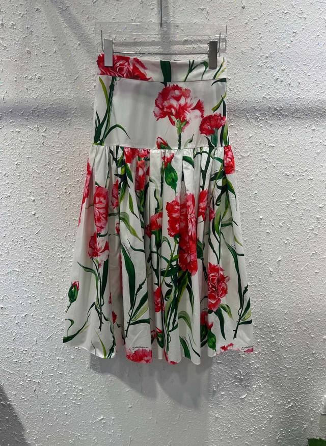 P330 Original women's skirt with packaging, Dolce & Gabbana original carnation s