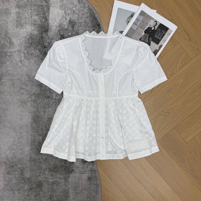P330 Original Women's Shirt with Packaging, L Brand 2026 Summer New French Hollo