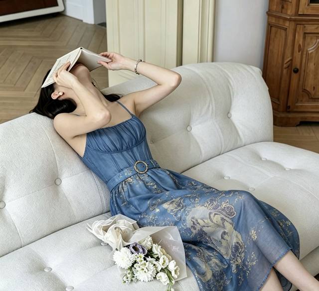 P280 Original high-quality women's dress with packaging. New 2026 summer vintage