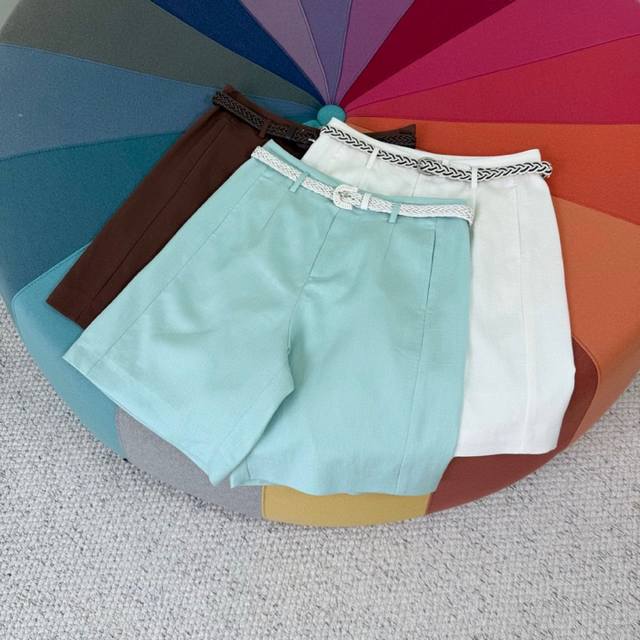 P340 2026 Resort Style Minimalist Shorts. Made of eco-friendly and skin-friendly