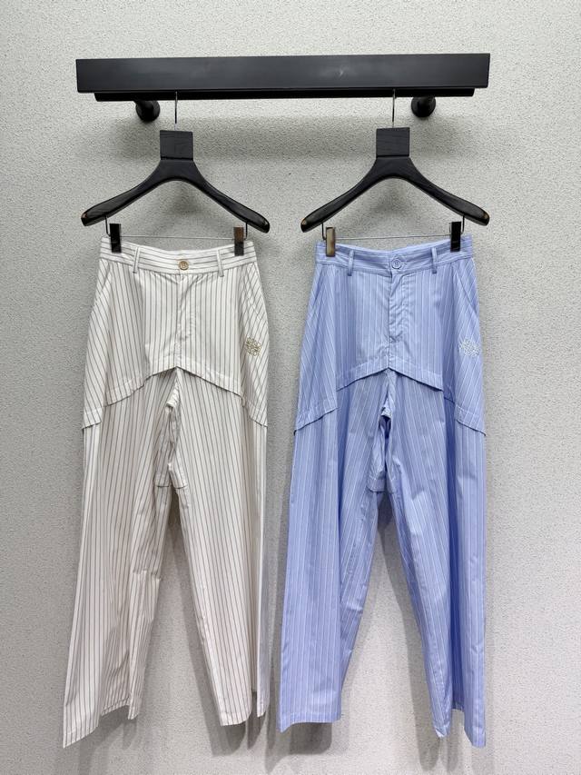 Striped Trousers P330 Lw* These striped trousers are comfortable, stylish, and e