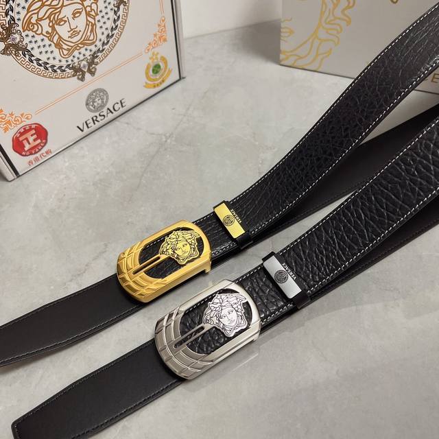 Product Name: Versace P210 Material: 100% top-grain cowhide belt, guaranteed gen
