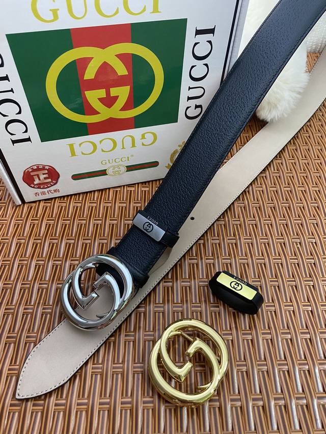 Product Name: Gucci Original P210 Material: 100% top-grain cowhide belt, guarant