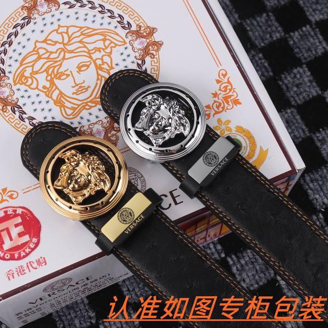Product Name: Versace Original P210 Material: 100% top-grain cowhide, guaranteed