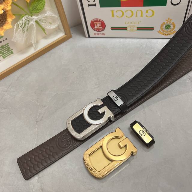 Product Name: Gucci P210 Material: Original cowhide belt, boutique quality, exqu