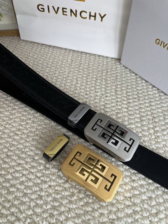 Product Name: Givenchy Original Single Belt with Automatic Belt P200 Material: 1