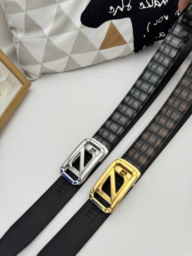 Product Name: Zegna Original Automatic Buckle P210 Material: 100% top-grain cowh