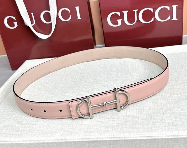 P210 3.0Cm Gucci belt, top-grain cowhide with a suede sole, length: 75.80.85.90.