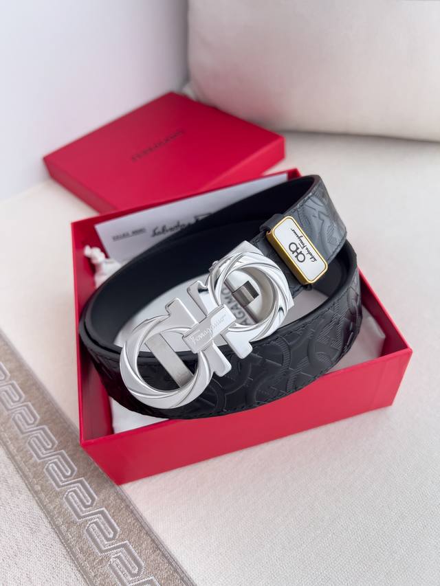 Product Name: Ferragamo Automatic Belt P210 Model: Automatic buckle, pure steel