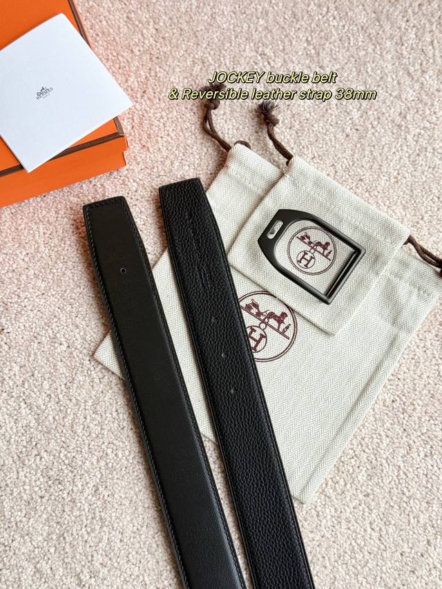P200 Black Warrior Jockey belt, featuring premium hardware and imported black To
