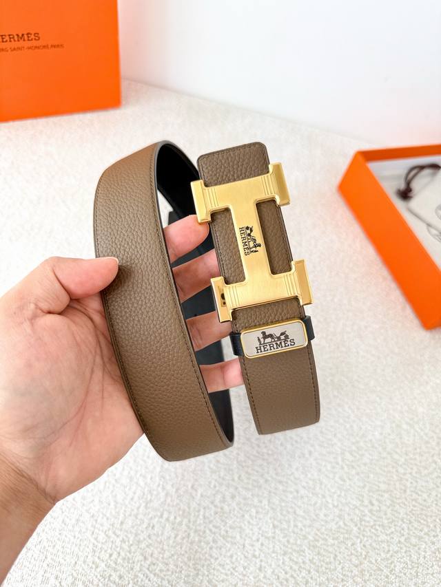 Product Name: Hermes Belt, Original P200 Model: Hook buckle, classic pure steel