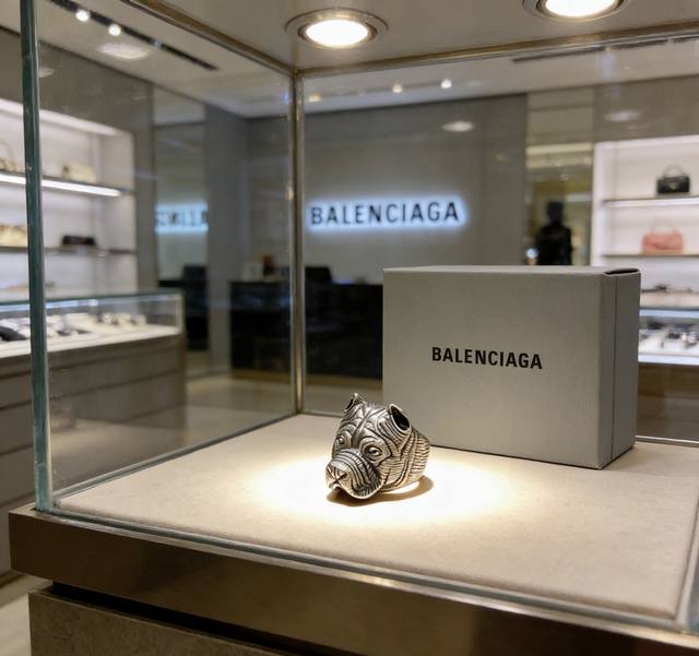 P90. Hot-selling original Balenciaga ring, identical to those in boutiques. Uniq