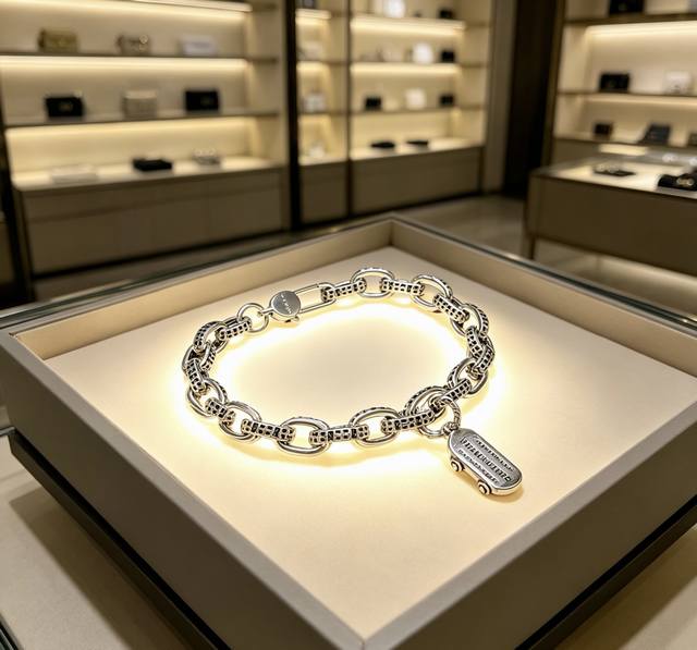 P130. Authentic Balenciaga bracelet, brand new, identical to those in boutiques.