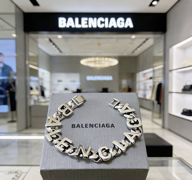 P160. Authentic Balenciaga bracelet, brand new, identical to those in boutiques.