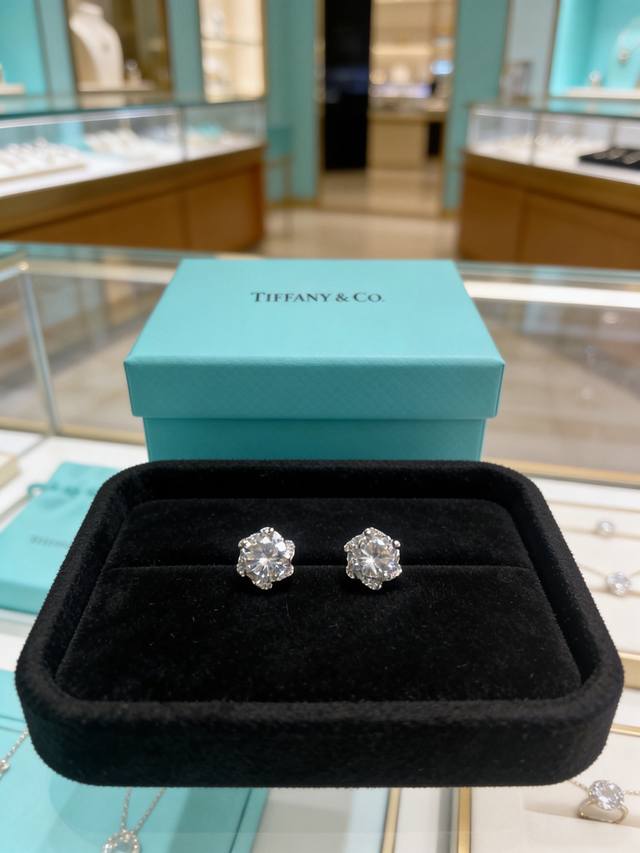 P80 Tiffany & Co. earrings, exquisite silver version, celebrity style, retro dis P80 Tiffany & Co. earrings, exquisite silver version, celebrity style, retro dis