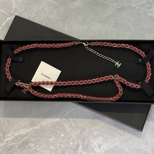 Xy1065 P200 Leather Chain Metal Waist Chain