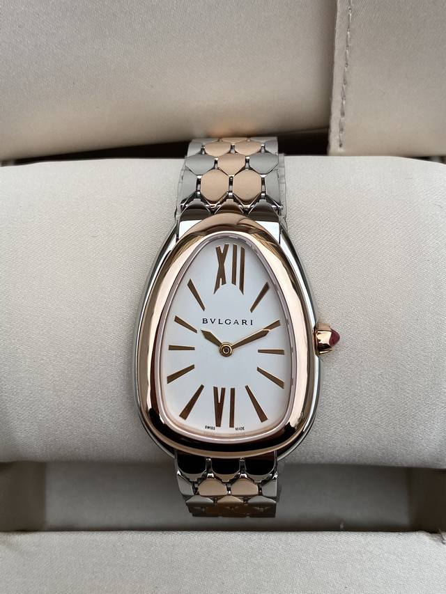 P2340 New Bulgari Serpentl Sedurtorl series watch, 18K rose gold case and bracel