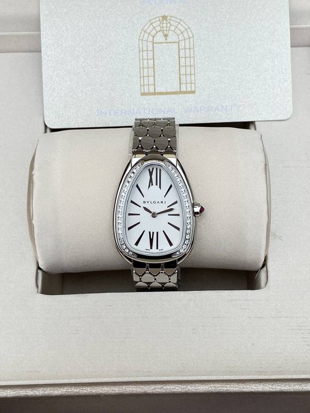 P3250 New Bulgari Serpentl Sedurtorl watch, complete packaging, stainless steel