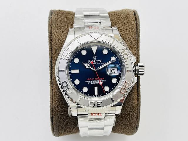 1110劳力士Yacht-Master超级进口904L游艇名仕型40Mm系列，型号126622-0002！搭配3235机芯系列！ 最强特点： 1搭载全新机芯，7