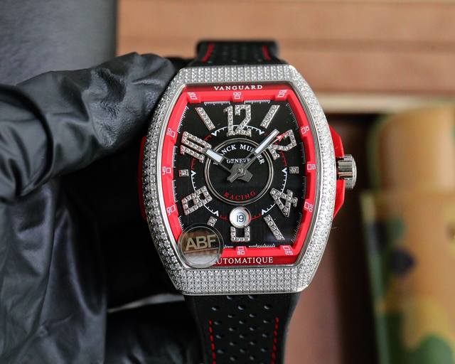 3320Abf 最高品质 新款赛道系列 到货 Franck Muller 法兰克穆勒 Vanguard Yachting V45 Racing 系列 44X54