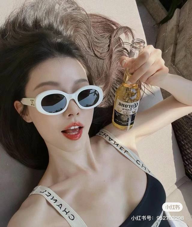 100 Celine赛琳太阳镜，这款眼镜逆天了，方圆脸救星，超显小脸，修饰所以的脸型