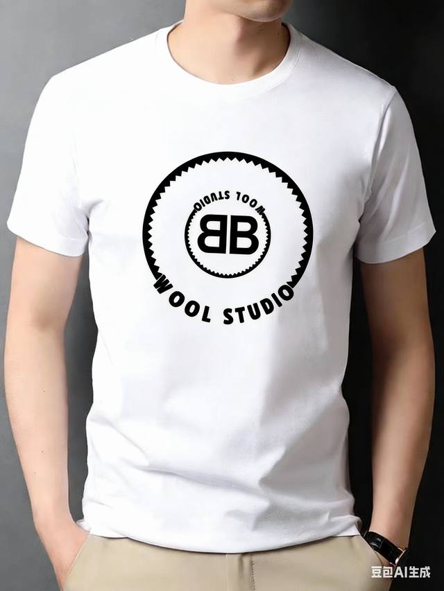 90 品名: 巴黎世家 面料: 200克双面丝光 Logo：Balenciaga 工艺：硅胶 颜色：黑 白 码数：M~3Xl
