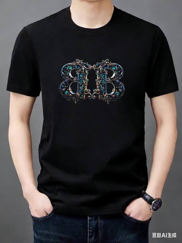 90 品名: 巴黎世家 面料: 200克双面丝光 Logo：Balenciaga 工艺：硅胶 颜色： 黑 白 码数：M-3Xl