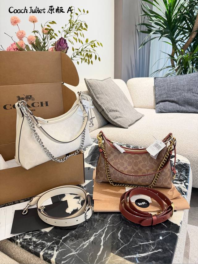 coach Juliet 腋下包p230 C , Coach Juliet 腋下包金属链条，复古又时髦 1